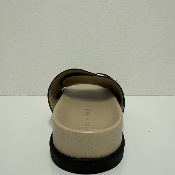 Marc Fisher Ltd Buckle Sandals 8 1/2 M Taupe - Picture 6 of 14